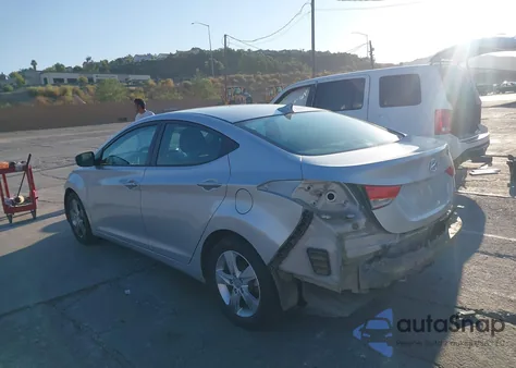 2013 Hyundai Elantra Gls from USA, damaged, VIN 5NPDH4AE0DH364035